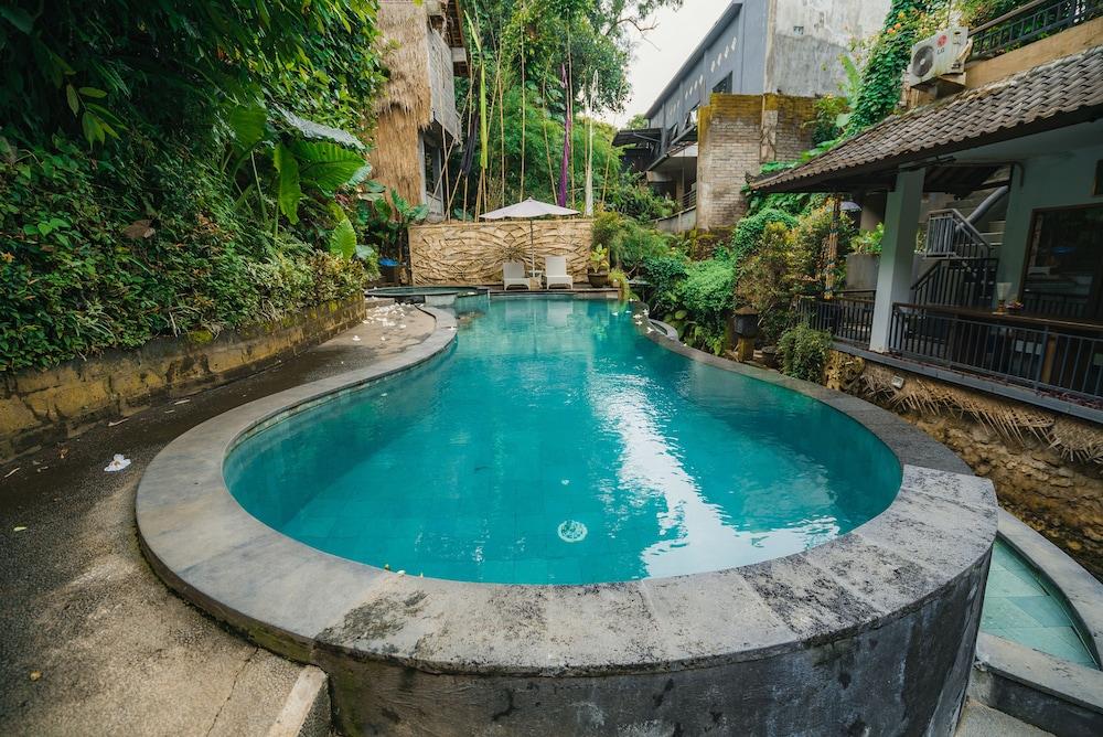 Hotel Tukad White House Ubud Esterno foto