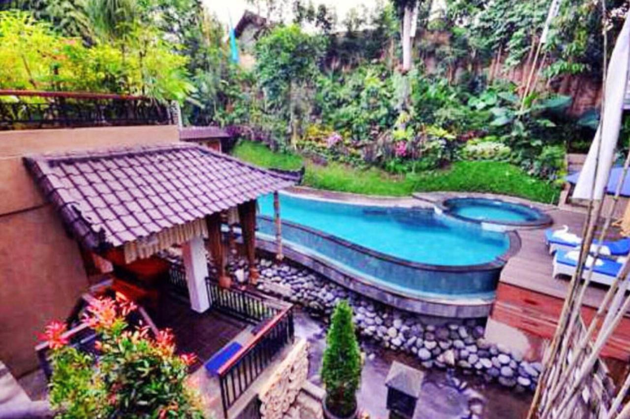 Hotel Tukad White House Ubud Esterno foto